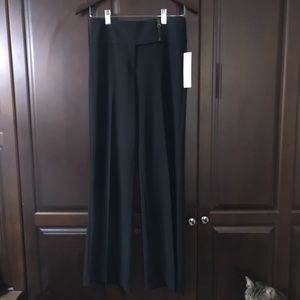 NWT black wide leg trousers